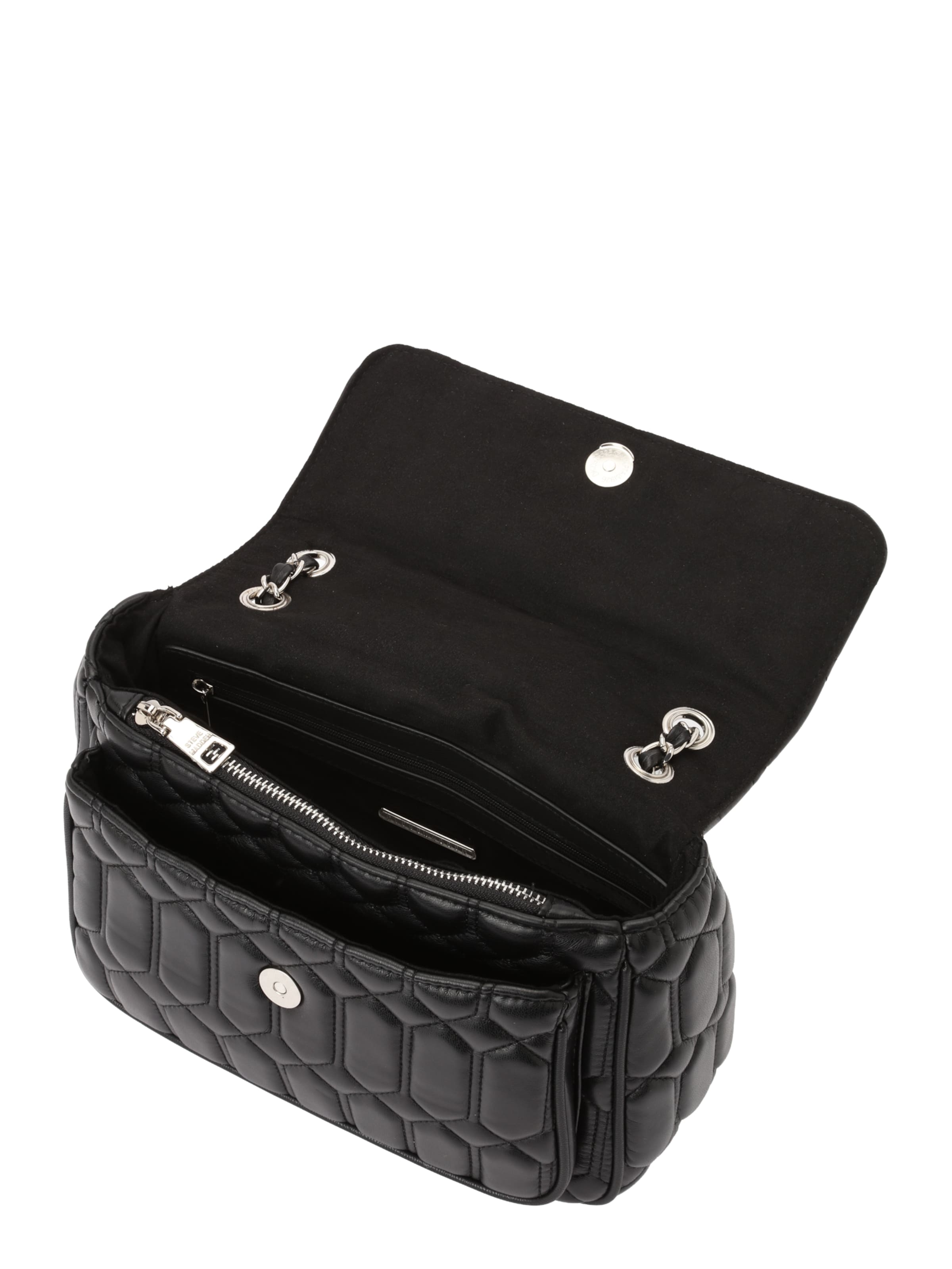 STEVE MADDEN Taška cez rameno 'Bniles' - Čierna: horná strana