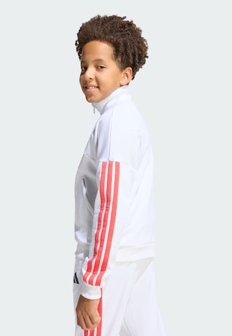 ADIDAS PERFORMANCE - Sudadera con cremallera deportiva 'Jude Bellingham' en blanco