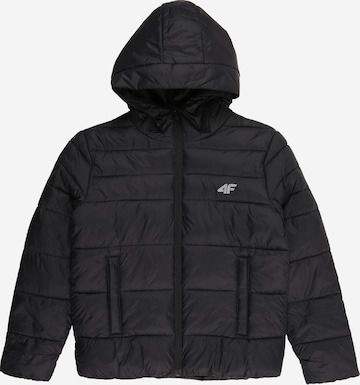 4F Junior Спортно яке в черно: отпред