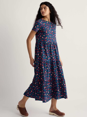 Seasalt Cornwall Mekko 'Line Strokes' värissä punainen: etupuoli