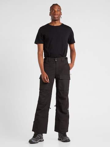 O'NEILL Ohlapna forma Outdoor hlače | črna barva