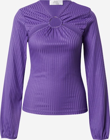 Katy Perry exclusive for ABOUT YOU Blouse 'Anja' in Purple: front