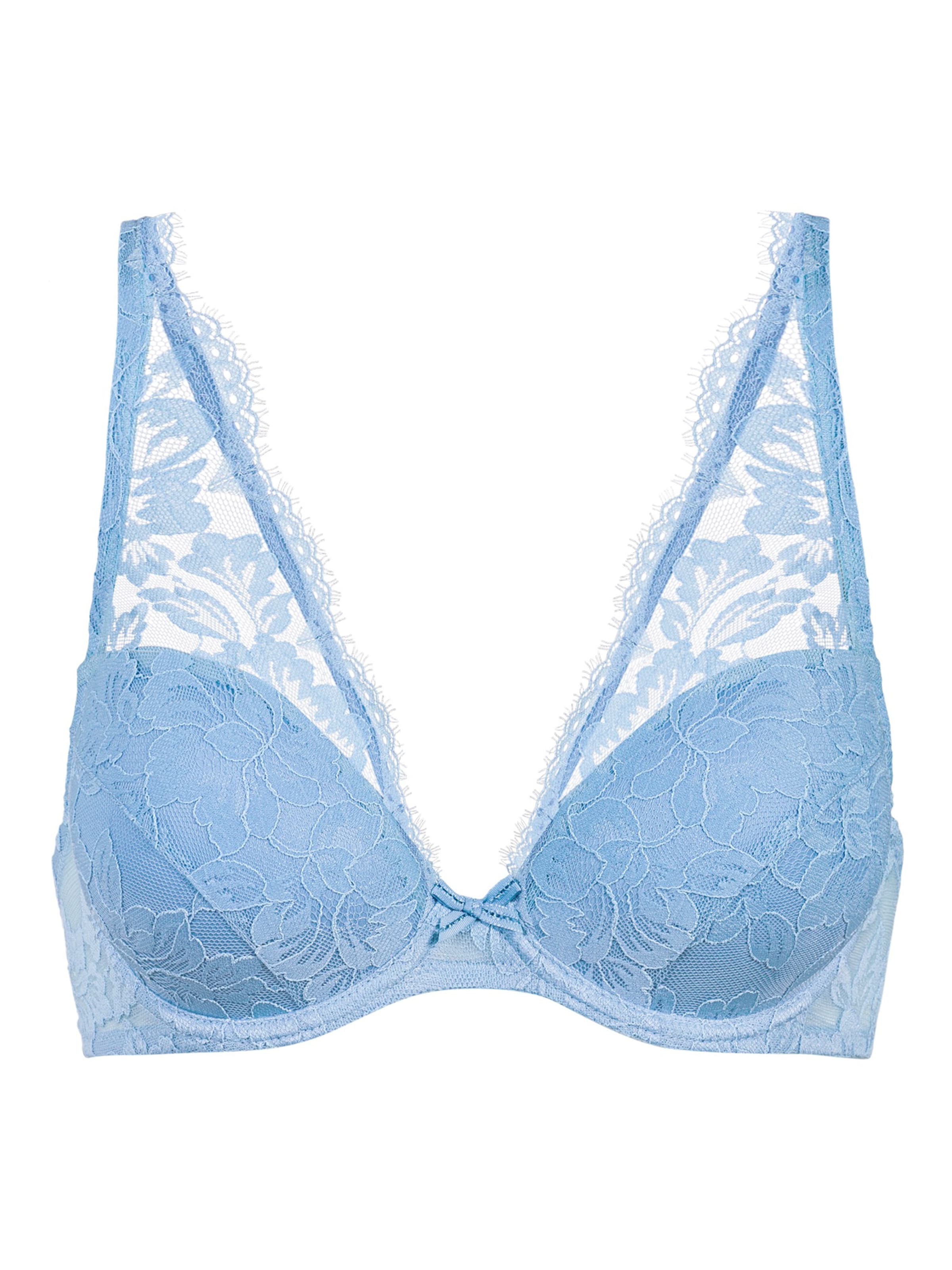 Mey Bra in Blue: front