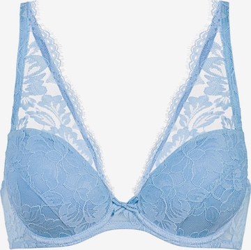 Soutien-gorge Mey en bleu : devant