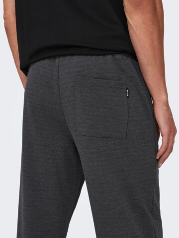 Only & Sons - Loosefit Pantalón en negro