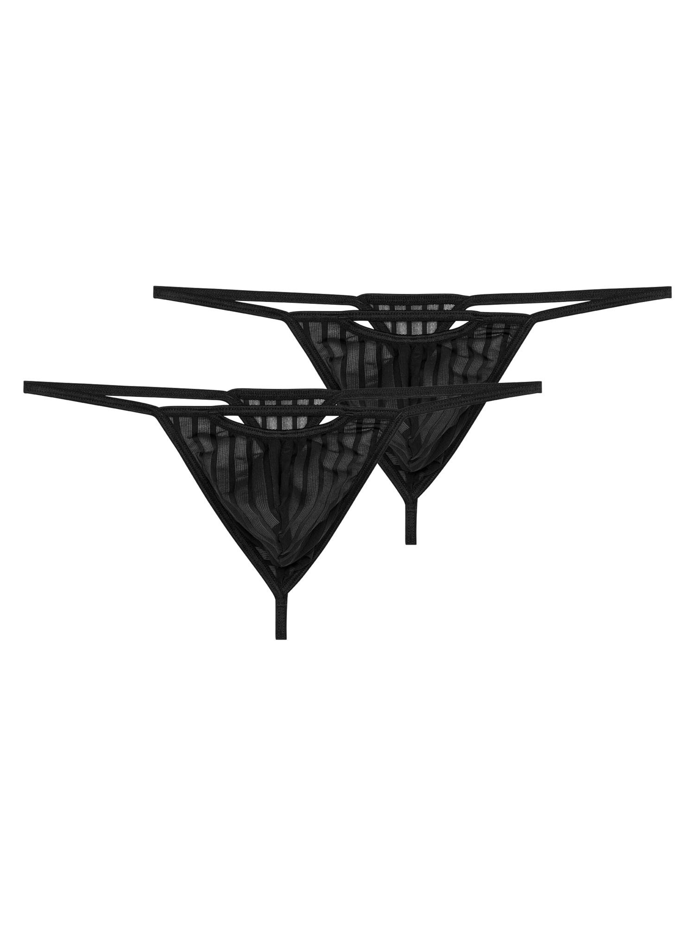 WOH Slip 'Personal Allure'‌‌‌‌ in Schwarz: Vorderseite