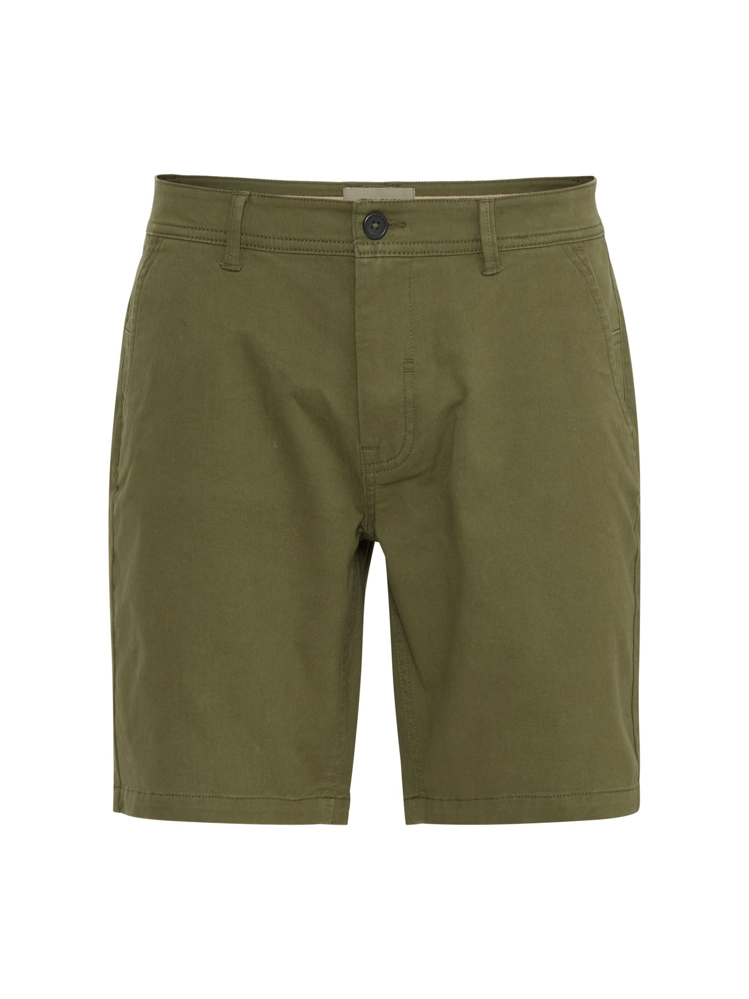 BLEND Chino-püksid 'BHEDNAN', värv roheline: eest vaates