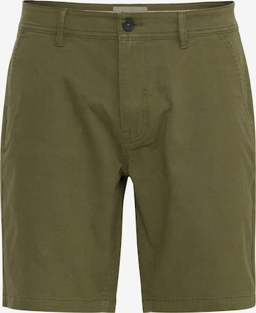 BLEND Regular Chino trousers 'BHEDNAN' in Green: front