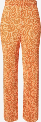 Monki Spodnie 'Clara' w kolorze pomarańczowy: przód