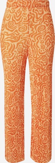 Pantaloni 'Clara' Monki pe portocaliu caisă / portocaliu închis, Vizualizare produs