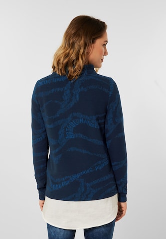 CECIL Sweatshirt in Blau