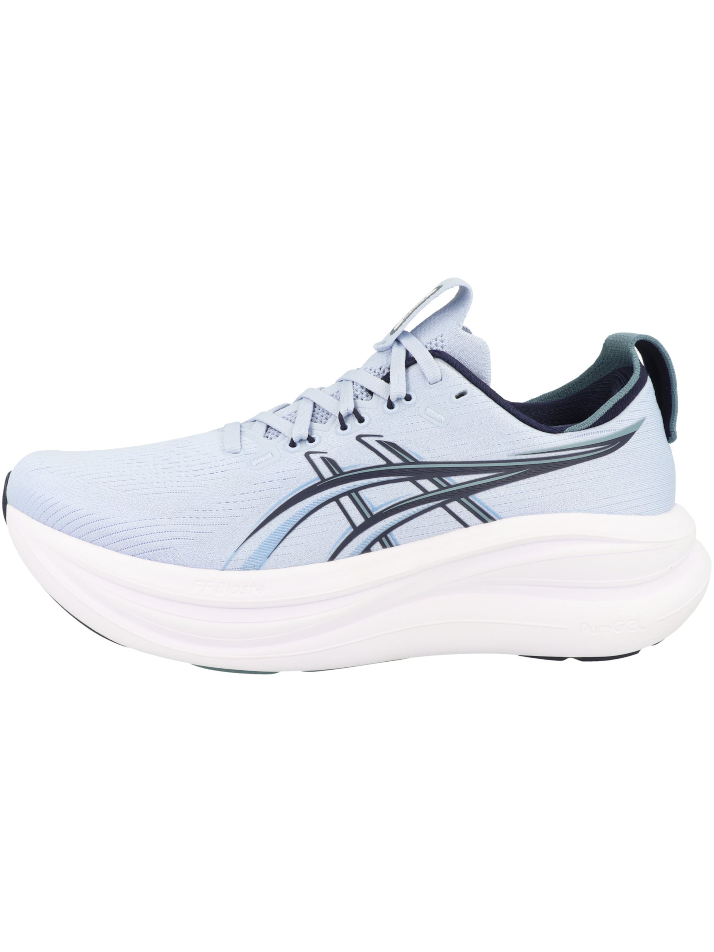 ASICS Loopschoen 'Gel-Nimbus 28' in Blauw: zijkant