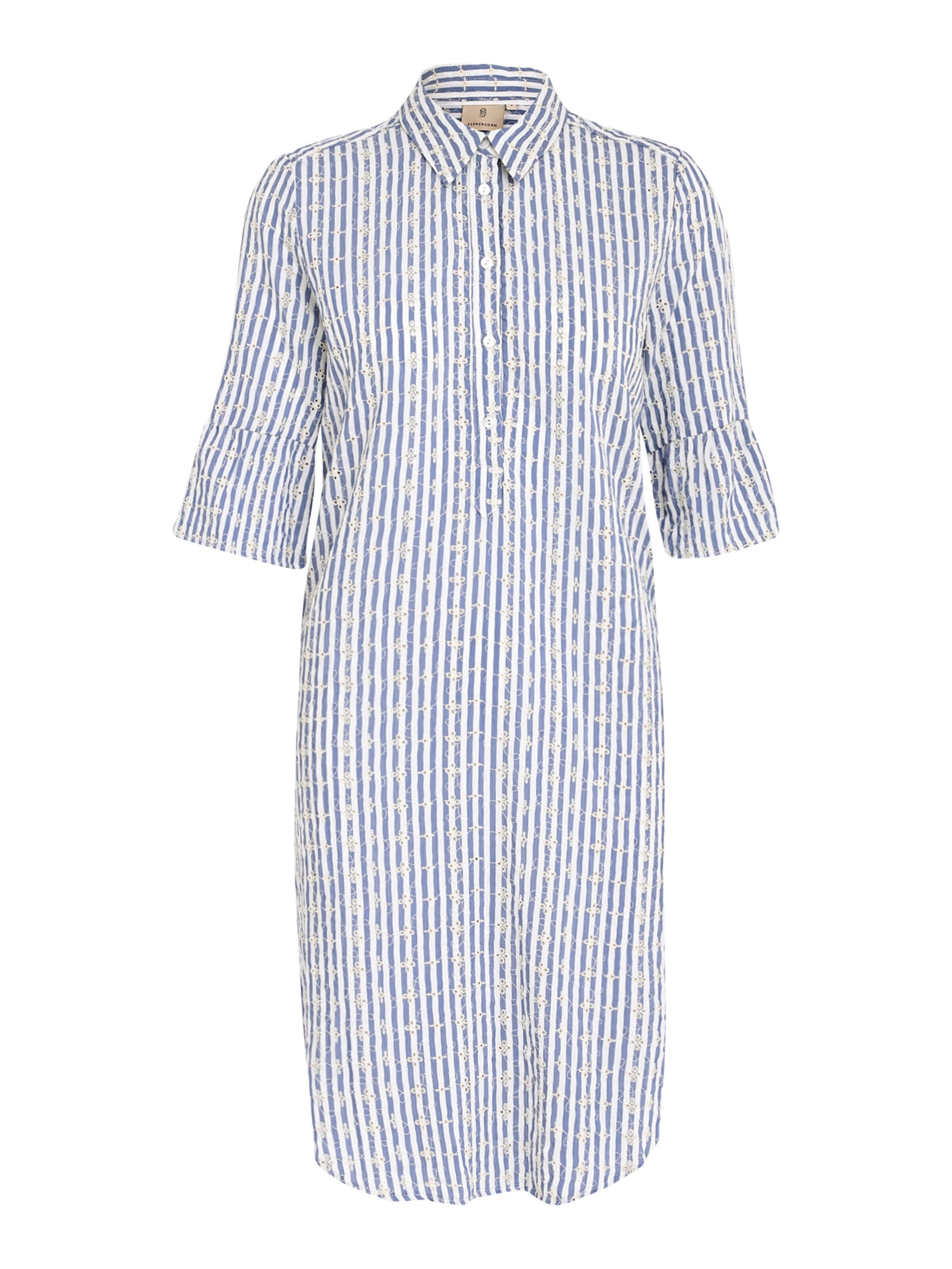 Peppercorn - Vestido camisero 'Ramisa' en azul: frente