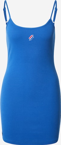 Superdry Kleid 'Essential' in Blau: predná strana