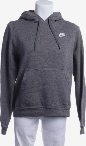 NIKE Sweatshirt & Zip-Up Hoodie in M in Grey: front