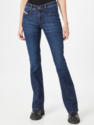 DIESEL Flared Jeans 'EBBEY' in Blauw: voorkant