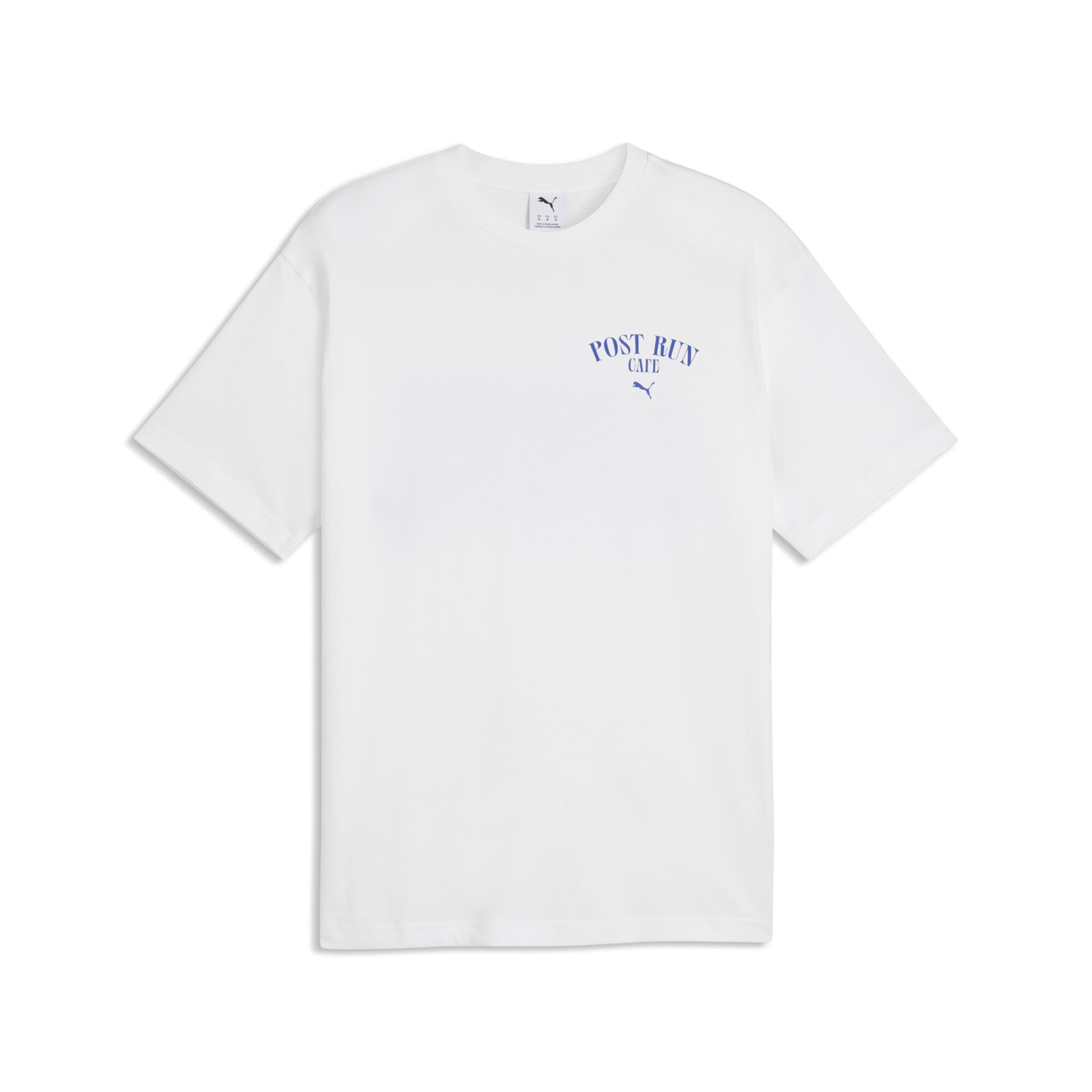 PUMA T-Shirt fonctionnel en S en bleu / blanc, Vue avec produit