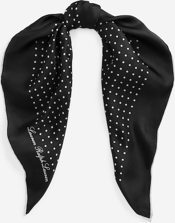 Foulard Lauren Ralph Lauren en noir : devant