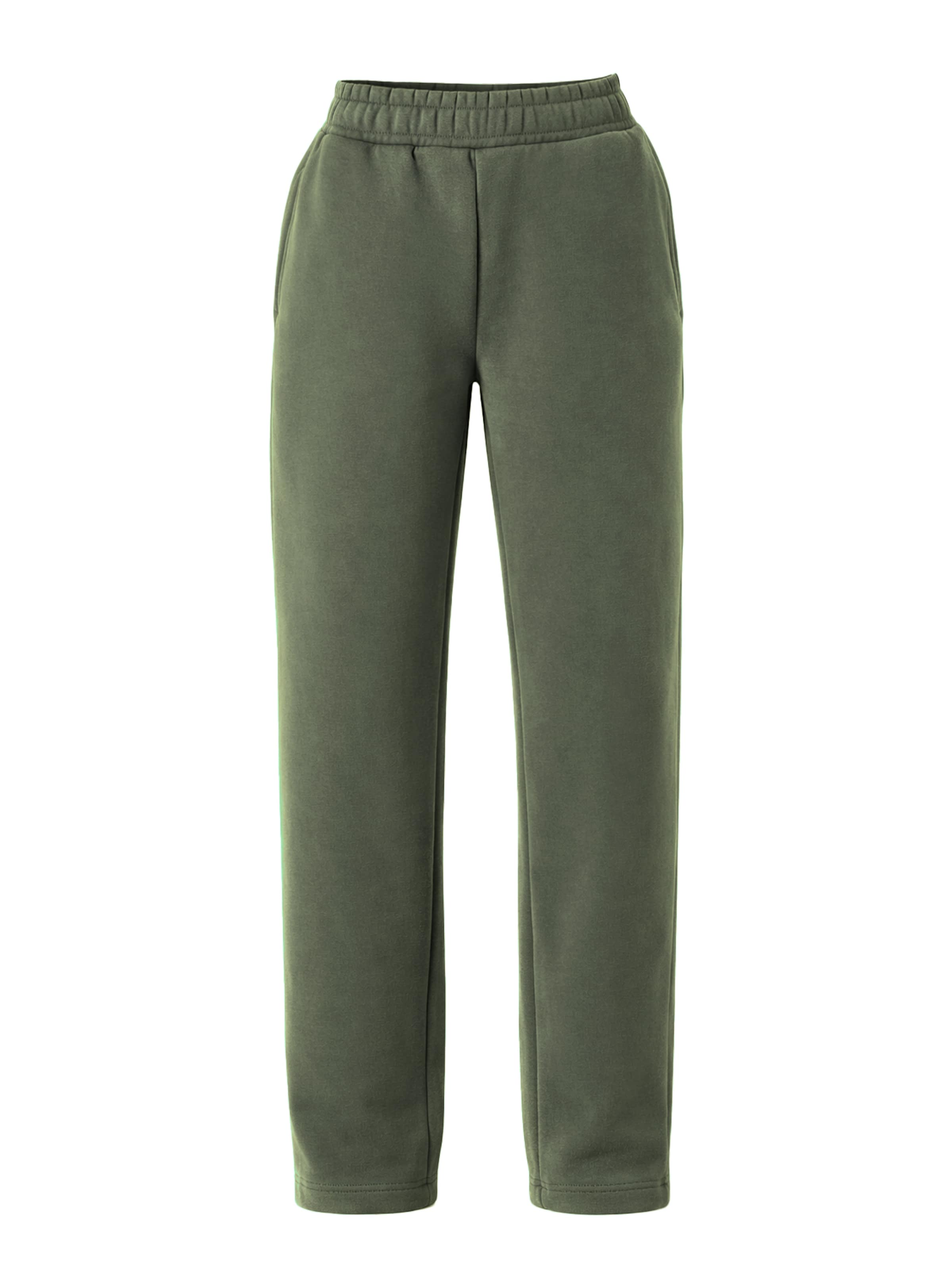 Organication Pants in Green: front
