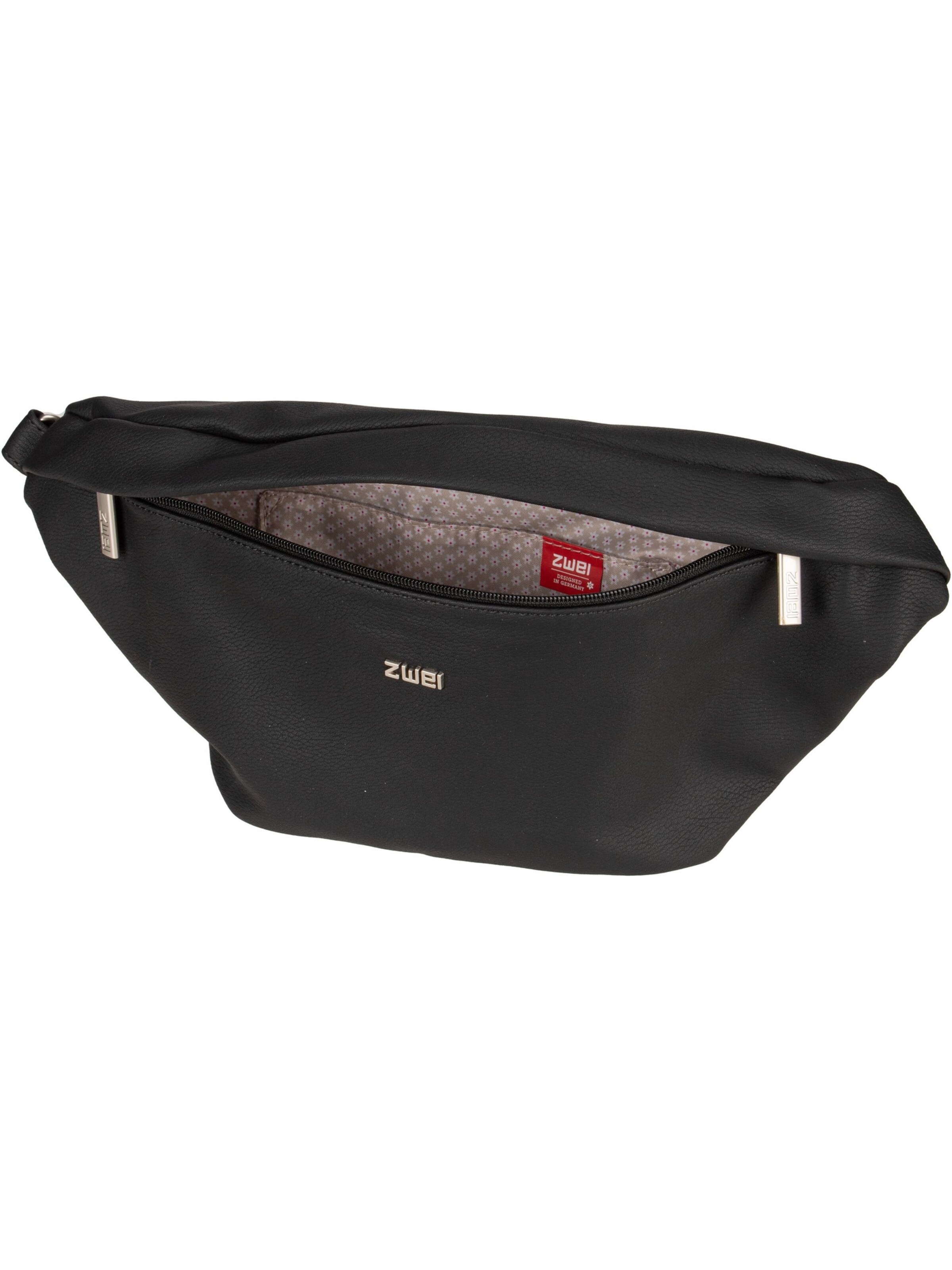 ZWEI Fanny Pack 'Mademoiselle.M' in Black