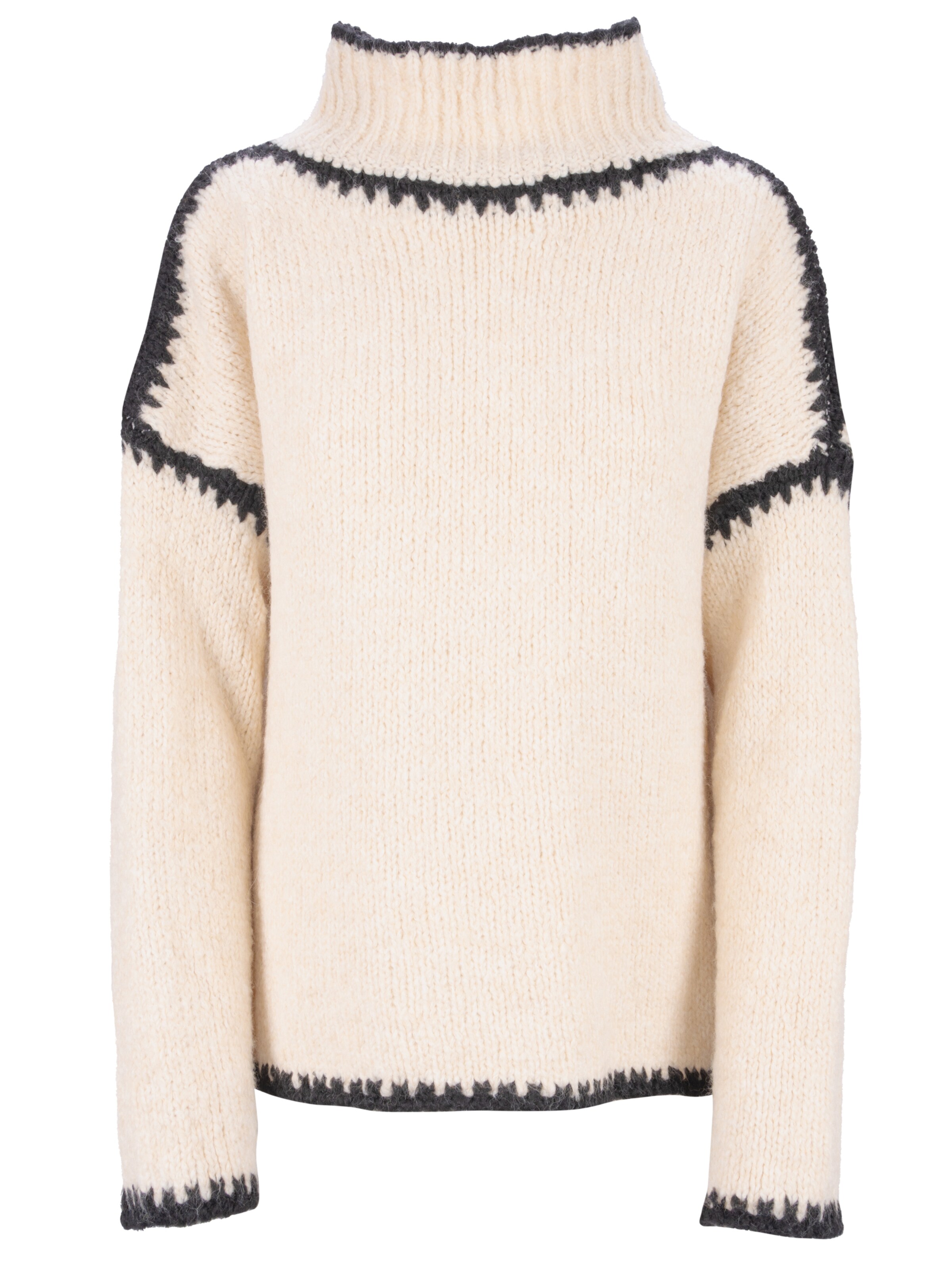 Pull-over 'JOLIE' Seasons of April en beige : devant