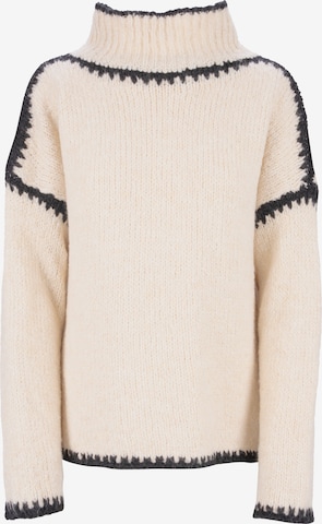 Pull-over 'JOLIE' Seasons of April en beige : devant