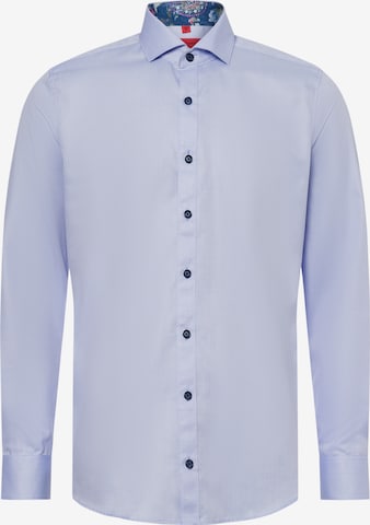 Finshley & Harding Hemd in Blau: Vorderseite