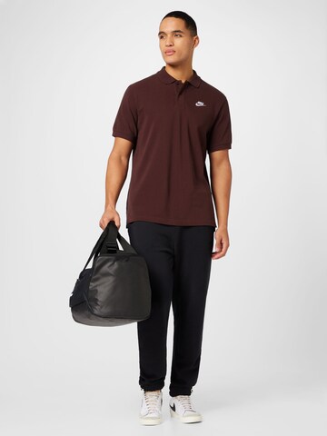 Nike Sportswear - Regular Fit Camisa em castanho