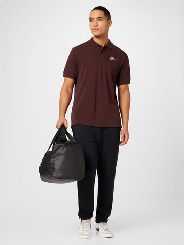 Nike Sportswear Regular fit Majica | rjava barva