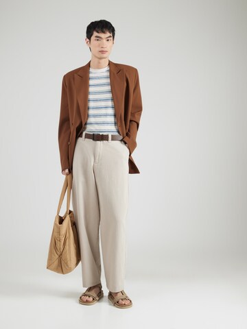 Kronstadt T-shirt 'Borden' i vit