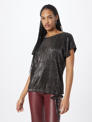 Sisley - Blusa em prata: frente