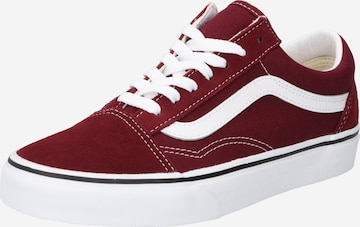 Sneaker bassa 'Old Skool' di VANS in rosso: frontale