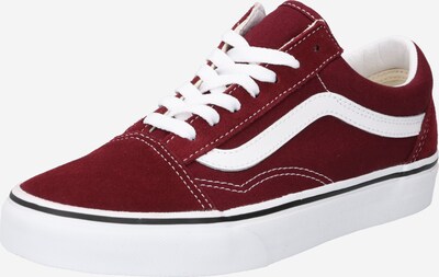 VANS Zapatillas deportivas bajas 'Old Skool' en rojo oscuro / blanco, Vista del producto