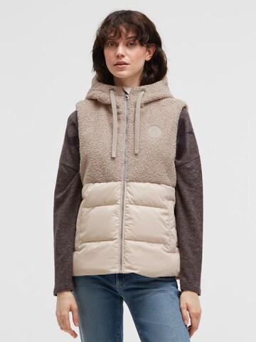 Soccx Vest in Brown: front