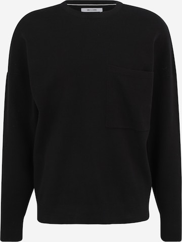 Only & Sons Свитер 'ONSLAMAI' в Черный: спереди