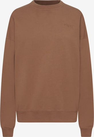 Felpa 'Sweater Cotton' di Hey Honey in marrone: frontale