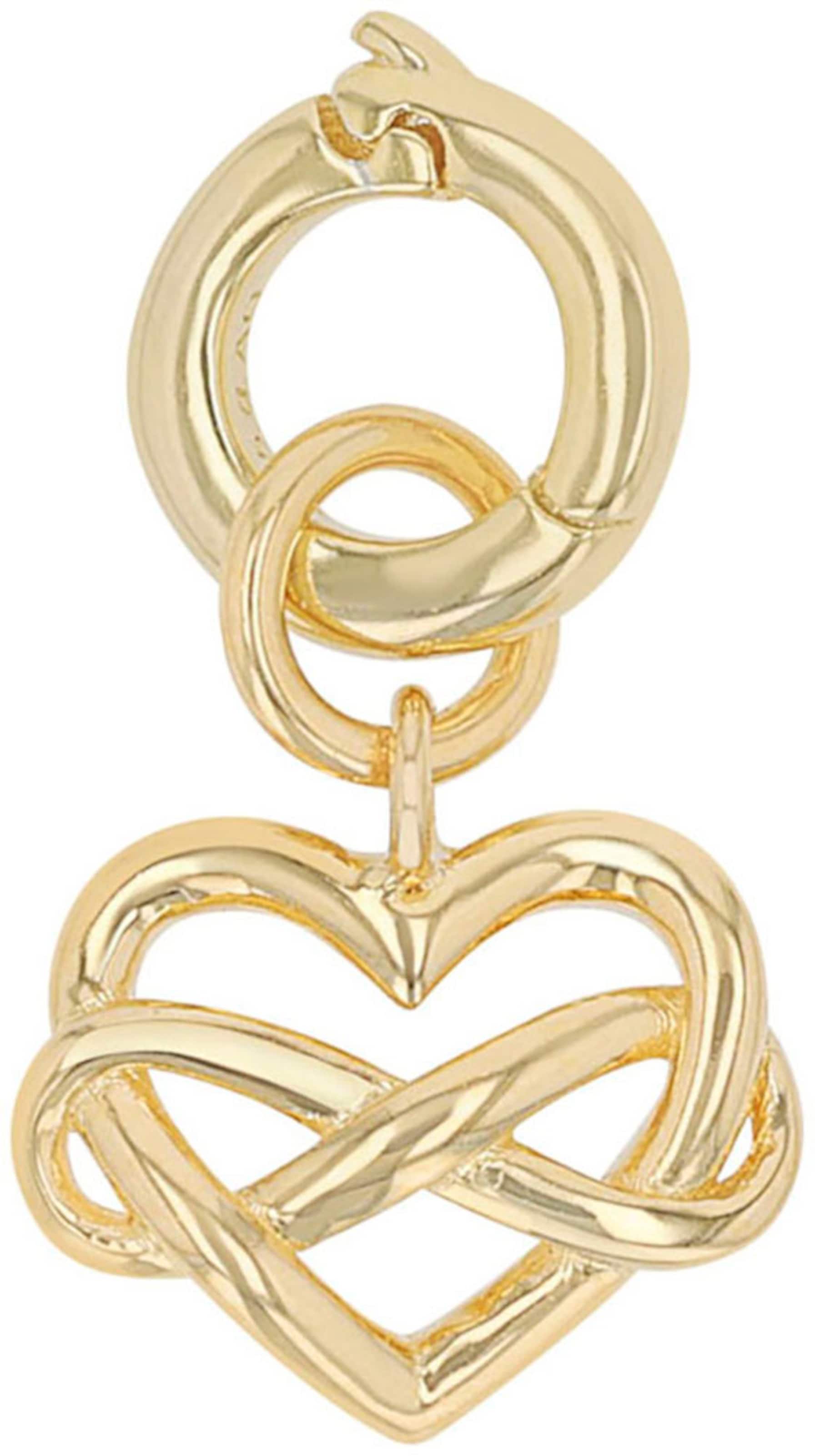 AMOR Pendant in Gold: front
