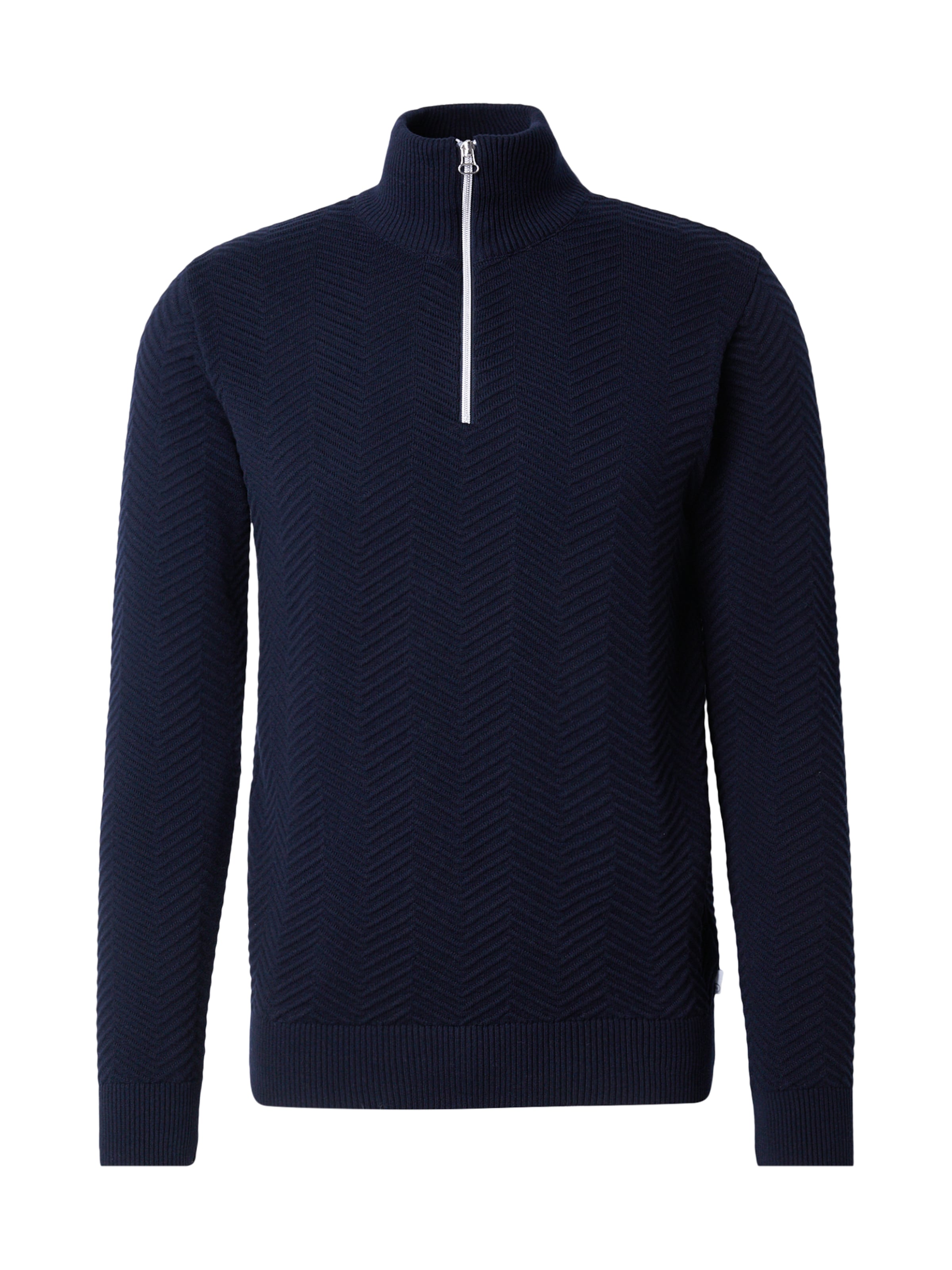 Kronstadt Pullover 'KSCarlo' in navy, Produktansicht