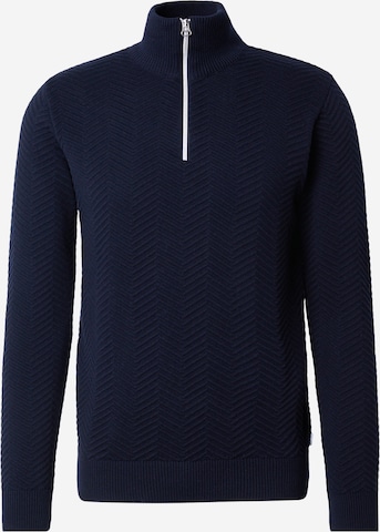 Kronstadt Pulover 'KSCarlo' | modra barva: sprednja stran