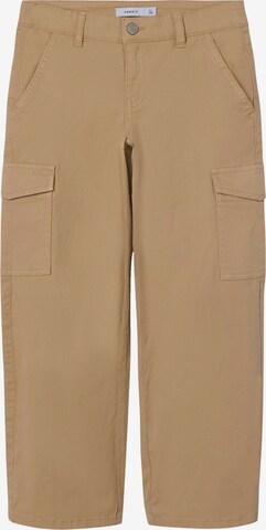 Wide leg Pantaloni 'ROSE' di NAME IT in beige: frontale