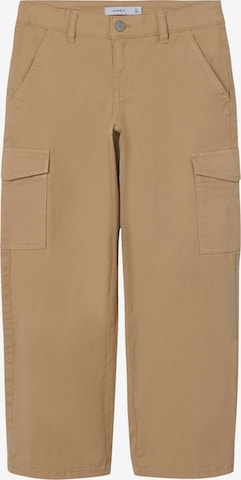 NAME IT Trousers 'NKFRose' in Beige: front