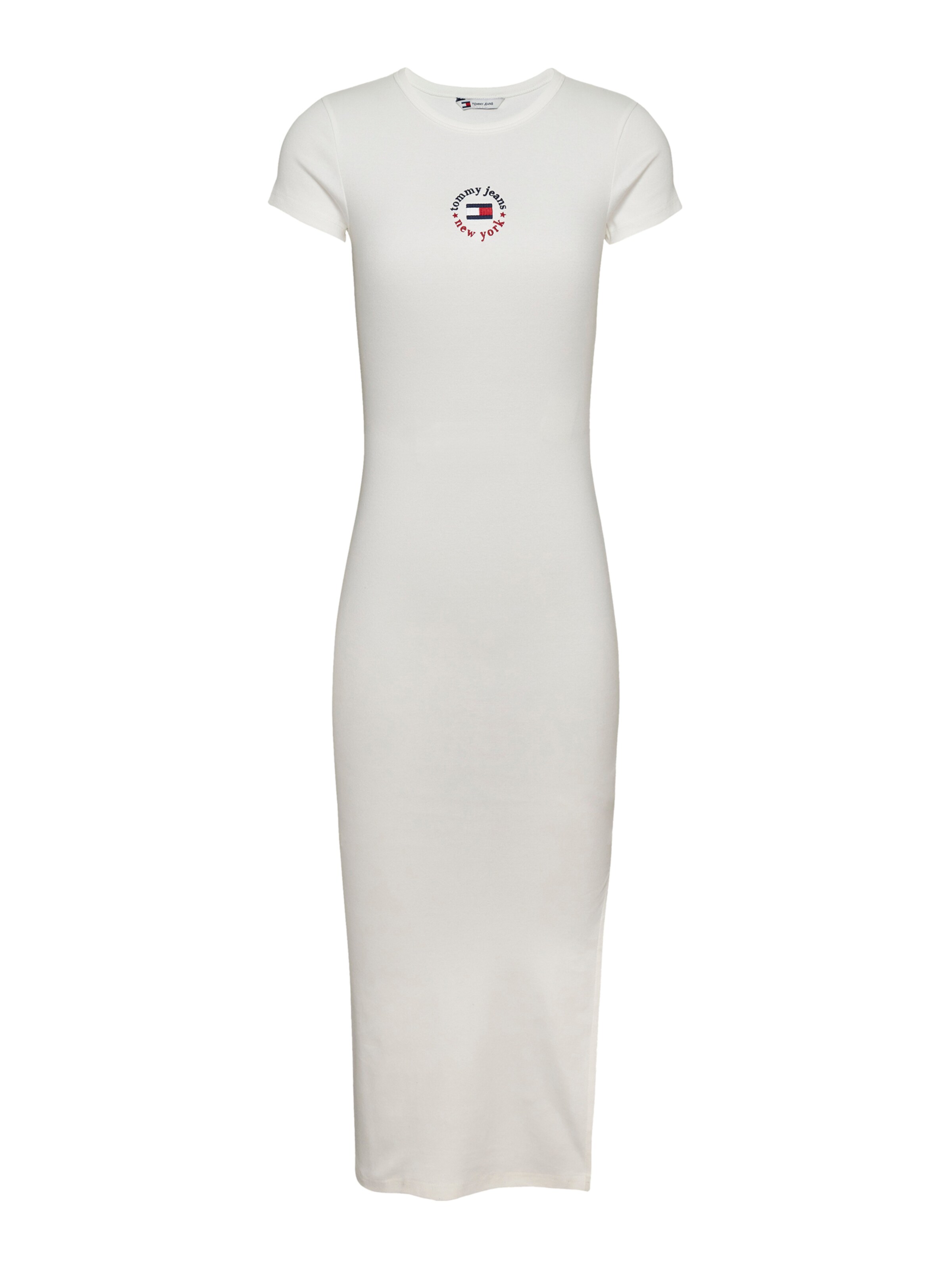 Tommy Jeans Šaty - Biela: predná strana