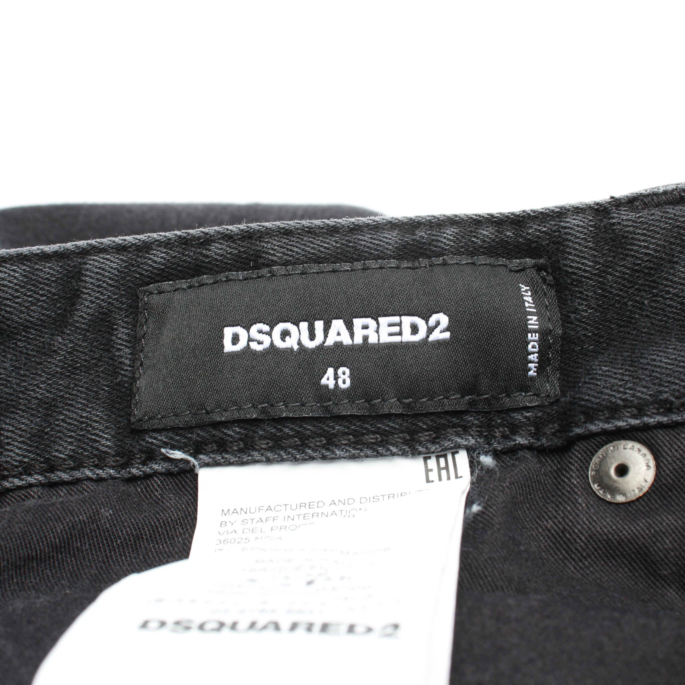 DSQUARED2 Jeans 28 in Schwarz