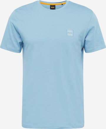 BOSS Orange T-Shirt 'Tales' in Rauchblau, Dunkelblau | ABOUT YOU