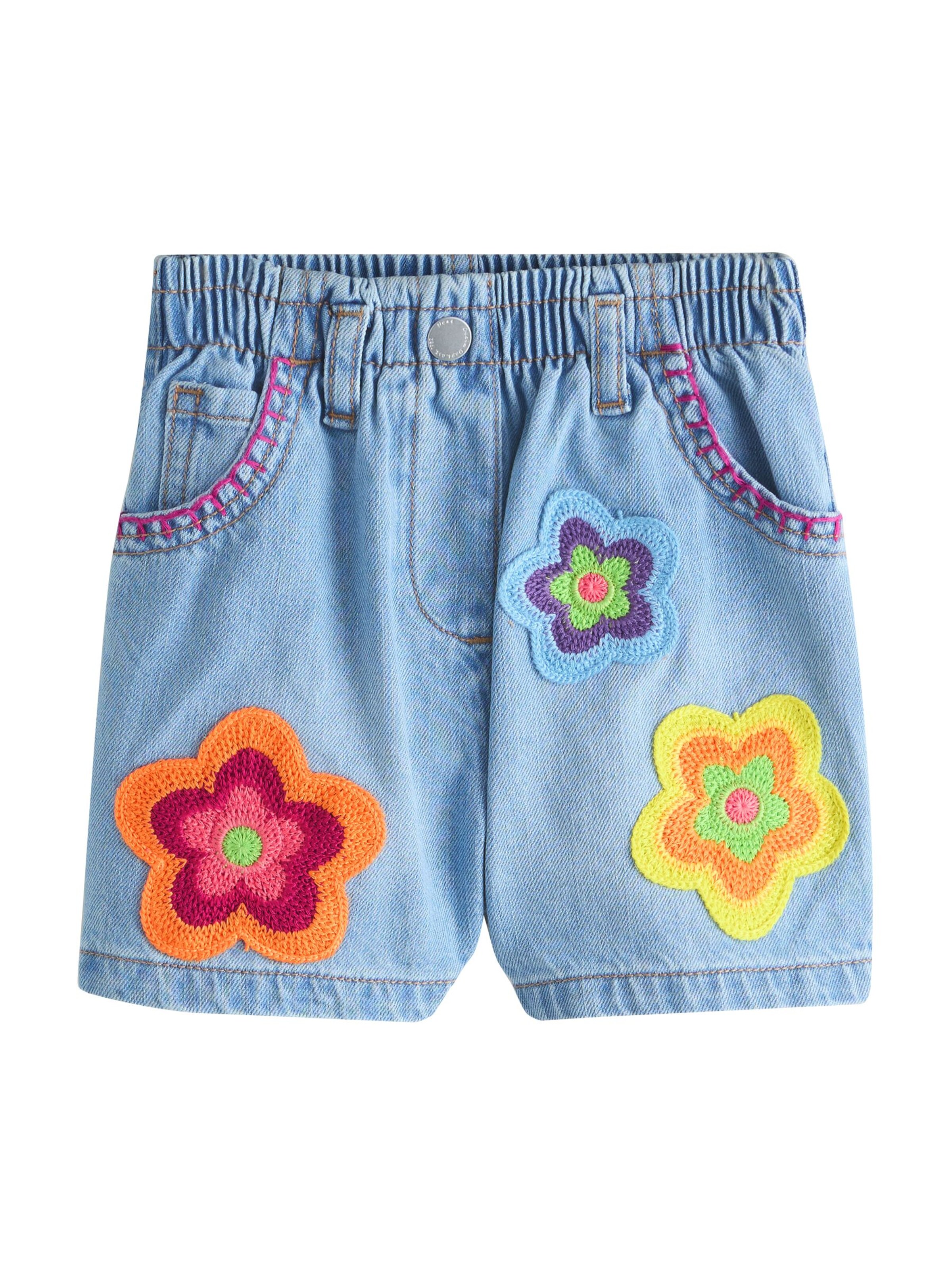 Next Shorts in Blau: Vorderseite