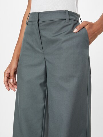 WEEKDAY Wide leg Trousers 'Riley' in Blue