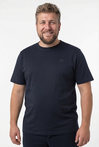 Men Plus Pyjama kort in Blauw