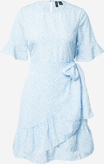 VERO MODA Kleid 'Henna' in hellblau / weiß, Produktansicht