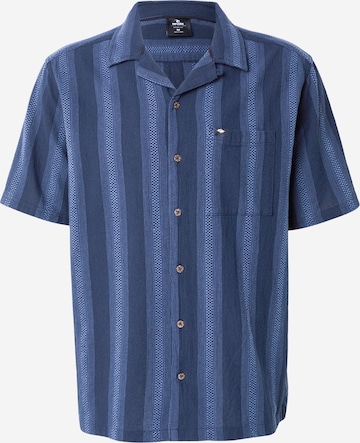 RIP CURL Comfort Fit Paita 'CLASSIC SURF WEAVER' värissä sininen: etupuoli