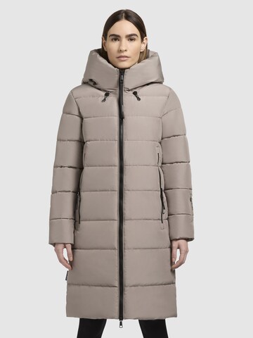 Cappotto invernale ' JILIAS5 ' di khujo in beige: frontale